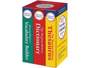 Merriam Webster MER332-8 Everyday Language Reference Set, Dictionary, Thesaurus, Vocabulary Builder Merriam Webster MER332-8 Everyday Language Reference Set, Dictionary, Thesaurus, Vocabulary Builder
