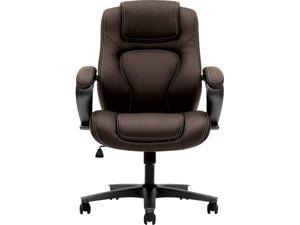 HON HVL402.EN45 HVL402 Series Executive High-Back Chair, Supports up to 250 lbs., Brown Seat /Brown Back, Black Base HON HVL402.EN45 HVL402 Series Executive High-Back Chair, Supports up to 250 lbs., Brown Seat /Brown Back, Black Base