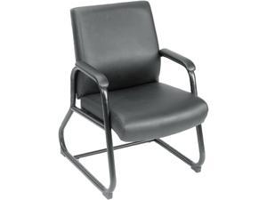 BOSS Office Products B709 Heavy Duty Guest Chair - Black