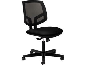 HON H5711.GA10.T Volt Series Mesh Back Task Chair, Black Fabric