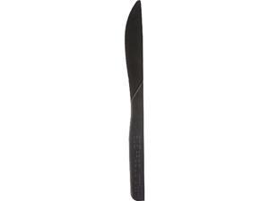Eco-Products EP-S111 6" Post-Consumer Recycled Polystyrene Knives - Black - 1000/Pack Eco-Products EP-S111 6" Post-Consumer Recycled Polystyrene Knives - Black - 1000/Pack