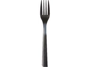 Eco-Products EP-S112 6.00" Post-Consumer Recycled Polystyrene Forks - Black - 1000 / Carton Eco-Products EP-S112 6.00" Post-Consumer Recycled Polystyrene Forks - Black - 1000 / Carton