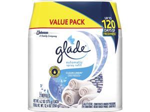 Glade 310909CT Automatic Spray Refill Value Pack - Spray - 12.4 fl oz (0.4 quart) - Clean Linen Glade 310909CT Automatic Spray Refill Value Pack - Spray - 12.4 fl oz (0.4 quart) - Clean Linen