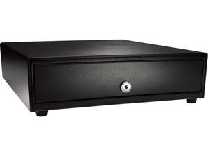 APG Vasario Series Standard Duty Cash Drawer, 14” x 16”, No Media Slot, Multipro 24V, Adjustable 4X5 Till, Painted Front, Black, Requires Cable - VP320-BL1416 APG Vasario Series Standard Duty Cash Drawer, 14” x 16”, No Media Slot, Multipro 24V, Adjustable 4X5 Till, Painted Front, Black, Requires Cable - VP320-BL1416