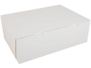 SOUTHERN CHAMPION TRAY SCH 1005 Non-Window Bakery Boxes, Paperboard, 14.5" x 10.5" x 5", White, 100/Carton SOUTHERN CHAMPION TRAY SCH 1005 Non-Window Bakery Boxes, Paperboard, 14.5" x 10.5" x 5", White, 100/Carton