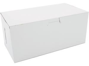 SOUTHERN CHAMPION TRAY SCH 0949 Non-Window Bakery Boxes, 4" x 9" x 5", White, 250/Carton SOUTHERN CHAMPION TRAY SCH 0949 Non-Window Bakery Boxes, 4" x 9" x 5", White, 250/Carton