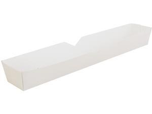 SOUTHERN CHAMPION TRAY SCH 0711 Hot Dog Tray, White, 10.25" x 1.5" x 1.25", Paperboard, 500/Carton SOUTHERN CHAMPION TRAY SCH 0711 Hot Dog Tray, White, 10.25" x 1.5" x 1.25", Paperboard, 500/Carton
