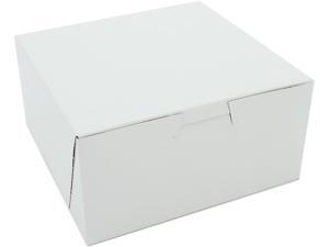 SOUTHERN CHAMPION TRAY 905 Non-Window Bakery Boxes, 6" x 6" x 3", White SOUTHERN CHAMPION TRAY 905 Non-Window Bakery Boxes, 6" x 6" x 3", White