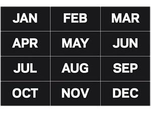 MasterVision
Calendar Magnetic Tape, Months Of The Year, Black/White, 2" x 1" MasterVision
Calendar Magnetic Tape, Months Of The Year, Black/White, 2" x 1"