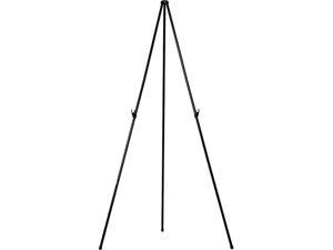 Mastervision FLX10201MV Instant Easel, 61.50", Black, Steel, Heavy-Duty
