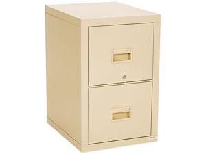 FireKing 2P1825CPA Patriot Insulated 2-Drawer Fire File, 17-3/4w x 25d x 27-3/4h, Parchment FireKing 2P1825CPA Patriot Insulated 2-Drawer Fire File, 17-3/4w x 25d x 27-3/4h, Parchment