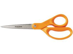Fiskars 34527797J Premier 8" Home-Office Scissors, 3.50" Cutting Length - 8" Overall Length - Pointed - Straight - Stainless Steel, Plastic - Stainless Steel Fiskars 34527797J Premier 8" Home-Office Scissors, 3.50" Cutting Length - 8" Overall Length - Pointed - Straight - Stainless Steel, Plastic - Stainless Steel