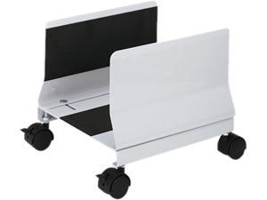 Metal Mobile Cpu Stand, 10-1/4w X 10-5/8d X 9-3/4h, Light Gray Metal Mobile Cpu Stand, 10-1/4w X 10-5/8d X 9-3/4h, Light Gray