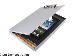 Saunders 45450 - Storage Clipboard with iPad 2nd Gen / 3rd Gen Compartment, 1/2" Capacity, Silver Saunders 45450 - Storage Clipboard with iPad 2nd Gen / 3rd Gen Compartment, 1/2" Capacity, Silver