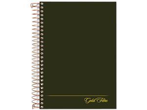 Ampad 20-801R Gold Fibre Subject Notebook, 5" x 7", College Ruled, 100 Sheets, Green Ampad 20-801R Gold Fibre Subject Notebook, 5" x 7", College Ruled, 100 Sheets, Green
