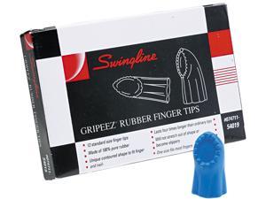 2 X SWI54035-Swingline 54035 Amber Medium 12/Pack Rubber Finger Tips Size 11 1/2 