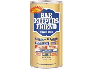Bar Keepers Friend BKF 11510 Powdered Cleanser and Polish, 12 oz. Can, 12/Carton Bar Keepers Friend BKF 11510 Powdered Cleanser and Polish, 12 oz. Can, 12/Carton