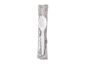 Dixie DIX TM23C7 5.88", White Individually Wrapped Polystyrene Teaspoons Dixie DIX TM23C7 5.88", White Individually Wrapped Polystyrene Teaspoons