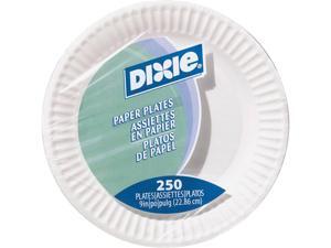 Dixie WNP9ODCT Economy White Paper Plates Dixie WNP9ODCT Economy White Paper Plates