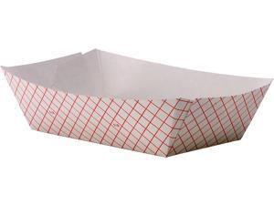 Dixie RP1008 Kant Leek Polycoated Paper Food Tray, Red Plaid, 1000/CT Dixie RP1008 Kant Leek Polycoated Paper Food Tray, Red Plaid, 1000/CT