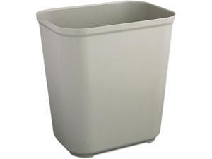 Rubbermaid Commercial RCP 2543 GRA Fire-Res. Wastebasket, Rectangular, Fiberglass, 7.00 gal., Gray Rubbermaid Commercial RCP 2543 GRA Fire-Res. Wastebasket, Rectangular, Fiberglass, 7.00 gal., Gray