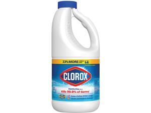 Clorox CLO32260 Regular Bleach with CloroMax Technology, 43 oz Bottle, 6/Carton Clorox CLO32260 Regular Bleach with CloroMax Technology, 43 oz Bottle, 6/Carton