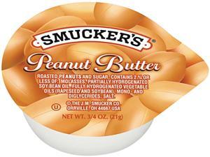 Smucker's 5150002282 3/4 oz. Creamy Peanut Butter 200/Package Smucker's 5150002282 3/4 oz. Creamy Peanut Butter 200/Package