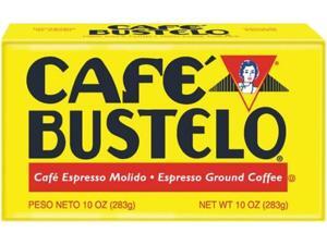 Cafe Bustelo 7441701720CT Coffee, Espresso, 10 oz. Brick Pack, 24/Carton Cafe Bustelo 7441701720CT Coffee, Espresso, 10 oz. Brick Pack, 24/Carton