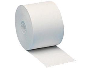 THERAMARK RPC3.25-108-2P Receipt Paper, 3.25" (82 mm) x 108 ft. (32.92 m), 1" Core, 3.2" (81.28 mm) OD, White, Canary THERAMARK RPC3.25-108-2P Receipt Paper, 3.25" (82 mm) x 108 ft. (32.92 m), 1" Core, 3.2" (81.28 mm) OD, White, Canary