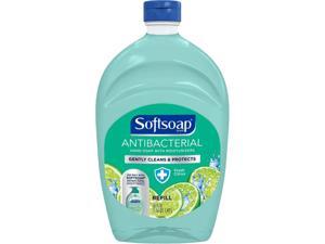 Soft soap US05266A Antibacterial Liquid Hand Soap Refills, Fresh, 50 oz., Green