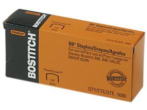 Bostitch STCRP21151/4 PowerCrown 1/4" Premium Staples, 5,000 Pack