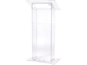 Oklahoma Sound 401S-VA, Clear Acrylic Lectern Includes A Shelf Oklahoma Sound 401S-VA, Clear Acrylic Lectern Includes A Shelf