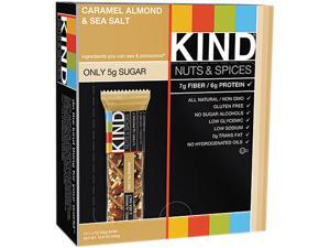 KIND 18533 Nuts and Spices Bar, Caramel Almond & Sea Salt, 1.4 oz Bar, 12/Box KIND 18533 Nuts and Spices Bar, Caramel Almond & Sea Salt, 1.4 oz Bar, 12/Box