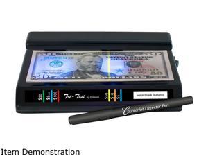 Dri Mark 351TRI Tri-Test UV Counterfeit Detection System, Black Dri Mark 351TRI Tri-Test UV Counterfeit Detection System, Black