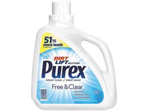 Purex DIA 05020 Free and Clear Liquid Laundry Detergent, Unscented, 150 oz. Bottle, 4/Carton Purex DIA 05020 Free and Clear Liquid Laundry Detergent, Unscented, 150 oz. Bottle, 4/Carton