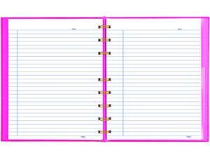 Blueline A7150.PNK4 NotePro Notebook, 1 Subject, Narrow Rule, Bright Pink Cover, 9.25 x 7.25, 75 Sheets Blueline A7150.PNK4 NotePro Notebook, 1 Subject, Narrow Rule, Bright Pink Cover, 9.25 x 7.25, 75 Sheets