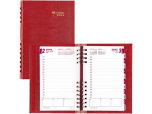 Brownline CB634CRED Coilpro Daily Appointment Book / Monthly Planner, Daily, Red Brownline CB634CRED Coilpro Daily Appointment Book / Monthly Planner, Daily, Red