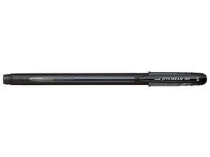Uni-Ball Jetstream 101 Roller Ball Stick Water-Resistant Pen, Black Ink, Medium, Dozen