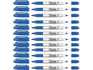 Sharpie 32003BX Twin Tip Markers - Blue