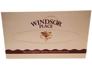 Resolute Tissue ALM330 Windsor Place Facial Tissue, 2-Ply, 100 Sheets/Box, 30 Box/Carton Resolute Tissue ALM330 Windsor Place Facial Tissue, 2-Ply, 100 Sheets/Box, 30 Box/Carton