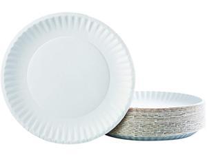 AJM Packaging Corporation AJM PP9GRAWH PACK 9" Diameter, White, 100/Pack AJM Packaging Corporation AJM PP9GRAWH PACK 9" Diameter, White, 100/Pack