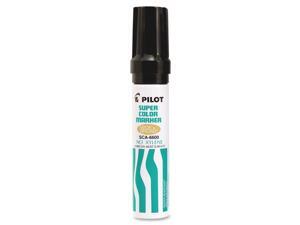 Pilot 45100 Super Color Jumbo Refillable Marker, Extra Broad Marker Point Type - Chisel Marker Point Style - Refillable - Black - 1Each Pilot 45100 Super Color Jumbo Refillable Marker, Extra Broad Marker Point Type - Chisel Marker Point Style - Refillable - Black - 1Each