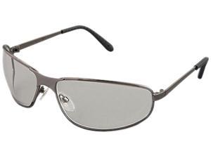 Uvex 763-S2450 Tomcat Safety Glasses, Gun Metal Frame, Clear Lens