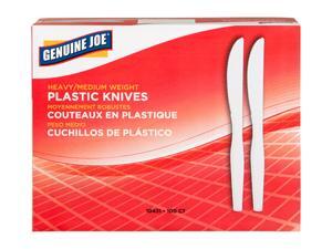 Genuine Joe 10431CT Heavyweight Disposable Knives Genuine Joe 10431CT Heavyweight Disposable Knives