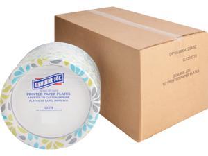 Genuine Joe 10319CT Printed Paper Plates, 125 / Pack - 10" Diameter Plate - Paper Plate - Disposable - Assorted - 500 Piece(s) / Carton Genuine Joe 10319CT Printed Paper Plates, 125 / Pack - 10" Diameter Plate - Paper Plate - Disposable - Assorted - 500 Piece(s) / Carton