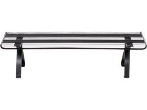 UNV20009 Mesh Off-Desk Shelf, Black UNV20009 Mesh Off-Desk Shelf, Black