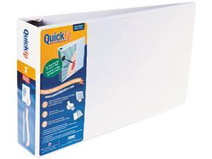 Stride 94050 Quick Fit Ledger D-Ring Binder, 3" Capacity, 11 x 17, White Stride 94050 Quick Fit Ledger D-Ring Binder, 3" Capacity, 11 x 17, White