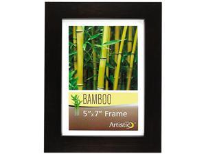 Nudell 14157 5" x 7" Earth Friendly Bamboo Frames, 1 Each, Black, Clear Cover Nudell 14157 5" x 7" Earth Friendly Bamboo Frames, 1 Each, Black, Clear Cover