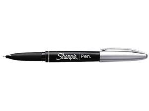 Sharpie 1758055 Grip Porous Point Stick Permanent Water Resistant Pen, Black Ink, Fine Sharpie 1758055 Grip Porous Point Stick Permanent Water Resistant Pen, Black Ink, Fine