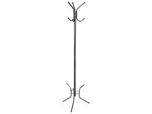 Safco 4215BL Costumer, Three Ball-Tipped Double-Hooks, Metal, Black Safco 4215BL Costumer, Three Ball-Tipped Double-Hooks, Metal, Black